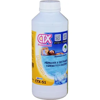 Bazénová chemie CTX-51 čistič vápenatých usazenin