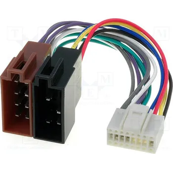 Autorádio Konektor; ISO; Sanyo; PIN:16