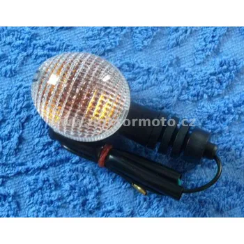 Směrový světlomet Blikač oválný 18473-1, čiré sklo