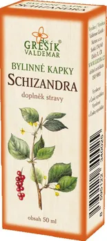 Přírodní produkt Grešík Schizandra kapky 50 ml 