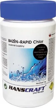 Bazénová chemie Hanscraft bazén Rapid chlór