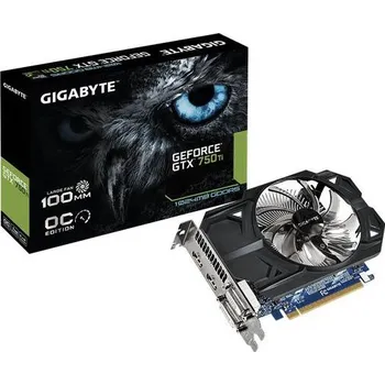 Grafická karta Gigabyte GeForce GTX 750 Ti (GV-N75TOC-1GI)