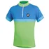cyklistický dres Etape Bambino zelený/modrý