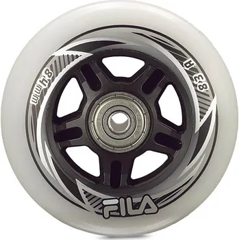 Kolečko k in-line bruslím FILA 80 mm/82A s ložisky ABEC 5, spacer 6 mm