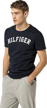 pánské tričko Tommy Hilfiger Cotton Icon SS Tee Logo Navy Blazer