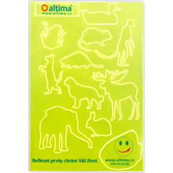 samolepka Reflexní samolepky na A4