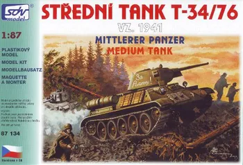 Plastikový model SDV Střední tank T-34/76 vz. 1941 1:87