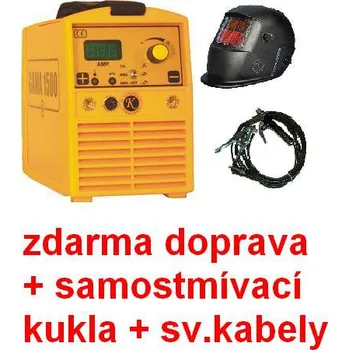 Svářečka Omicron GAMA 1500L PFC + kukla a kabely