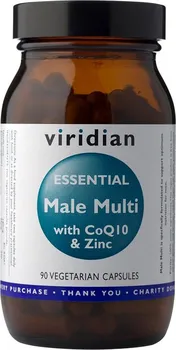 Viridian Essential Male Multi s CoQ10 a Zinc 90 kapslí
