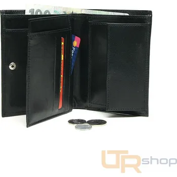 Peněženka V-58 peněženka pánská kožená LAGEN - Hnědá