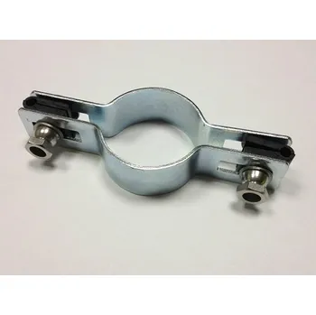 Příslušenství pro plot Objímka Zn kulatý sloupek 48 zinkovaná průběžná