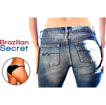 Souprava dámského spodního prádla Tvarující kalhotky Brazilian Secret bílé - více velikosti na výběr