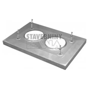 Komín Krakorcová deska SCHIEDEL ABSOLUT dvouprůduchové