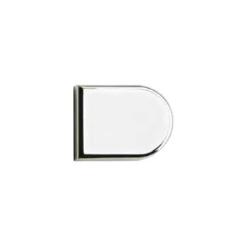 Nábytkové kování Hettich závěs na sklo, krytka "D" lesklý chrom