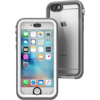 Pouzdro na mobilní telefon Catalyst Waterproof Case pro iPhone 6/6S bílo-šedé
