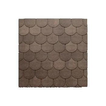 TEGOLA TOP SHINGLE TRADITIONAL 020 2-TONE BROWN