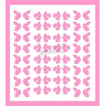 Nailee Samolepky Art na nehty lístečky sv.růžové - 325-5