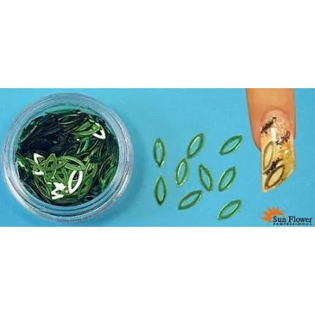 Sun Flower Zdobení nehtů - Očíčka KO14 zelené