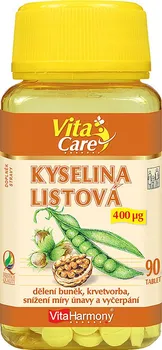 Vitaharmony Kyselina listová 400 mcg 90 tbl.