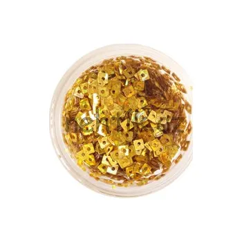 Sun Flower Zdobení nehtů - Čtverečky KD06 zlaté