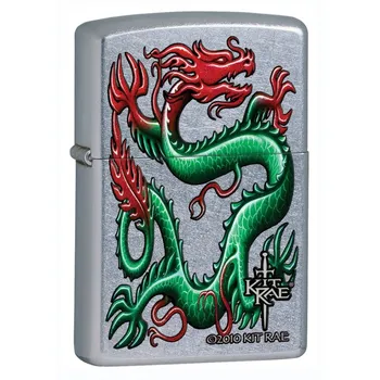 Zapalovač Zippo Kit Rae Green Dragon zapalovač 25282