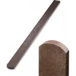 TRANSFORM Plastová plotovka 78x21, 0,8 m, s půlkulatou hlavou, H