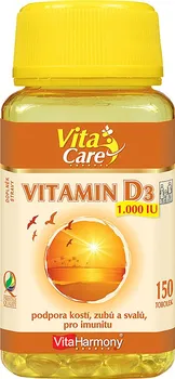 Vitaharmony Vitamin D3 1000 IU 150 cps.