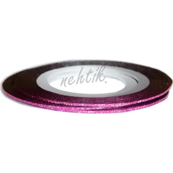 Nailee Zdobení - Nail Art pásek světle růžový hologram