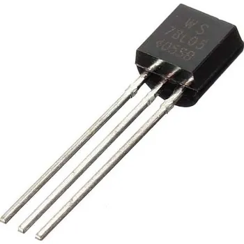 Vývojová deska 78L05 Stabilizátor napětí 5V - Lineární WS78L05 100mA