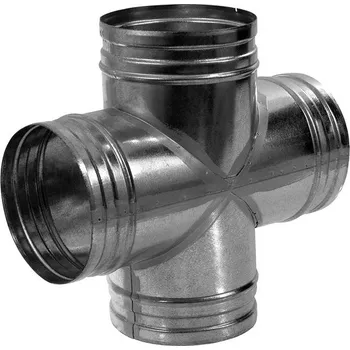 Ventilace Multivac Dvojitá odbočka OBD k oboustrannému rozbočení trasy, 90°