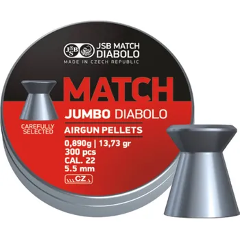Vzduchovka Diabolo JSB Jumbo Match 300ks cal.5,5mm