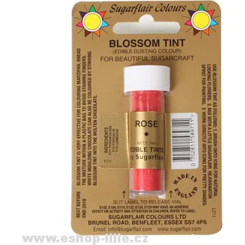 Potravinářské barvivo RŮŽOVÁ prachová barva Sugarflair - Sugarflair Colours, Anglie