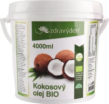 Rostlinný olej Zdravý Den Kokosový olej bio