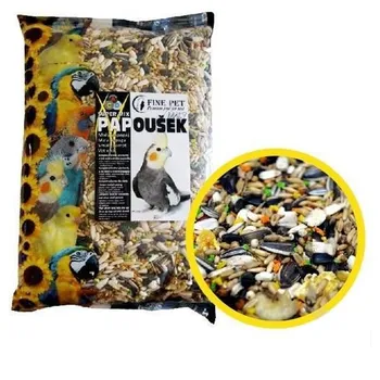 Krmivo pro ptáka FINE PET Super Mix malý papoušek 800 g