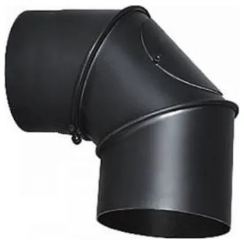 Krbová kamna HAAS+SOHN Koleno segmentové s č.o. 130(síla 1,5mm v barvě kamen)