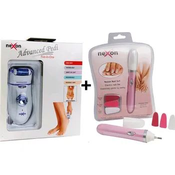 Pilník na patu Recenze Nexon Pedi 5v1 + Nexon Nail 3v1