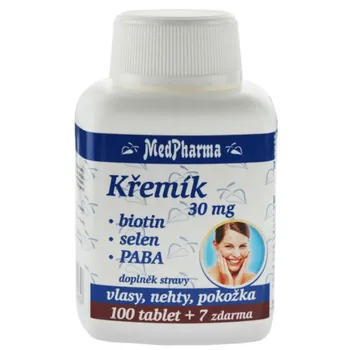 MedPharma Křemík 30 mg + Biotin + Selen + PABA