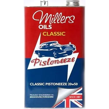 Motorový olej Millers Oils Classic Pistoneeze 50 5 l