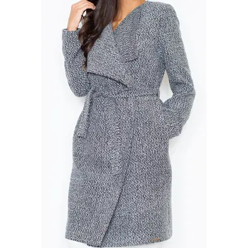 Dámský kabát FIGL M408 šedý