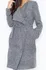 Dámský kabát Figl M408 šedý