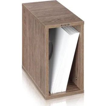 Pouzdro na rybářské vybavení ZOMO VS-Box 50 Walnut (VS-Box 50 je praktický způsob jak ukládat svoje vinylové desky stylovým a účinným způsobem. Kapacita 50 - 60 LP.)