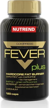 Spalovač tuku Nutrend Compress Fever Plus 120 kapslí