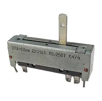 Potenciometr Potenciometr tahový ruský 470R/N 50x12x16mm