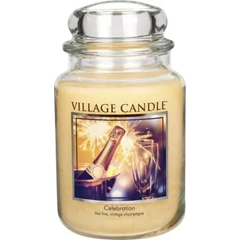 Svíčka Recenze Village Candle vonná svíčka ve skle Celebration