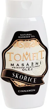 Masážní přípravek Tomfit skořice olej 250 ml