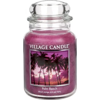 Svíčka Village Candle Vonná svíčka ve skle Palm Beach