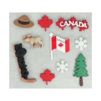 Náramek Ozdobné knoflíky Destination Canada