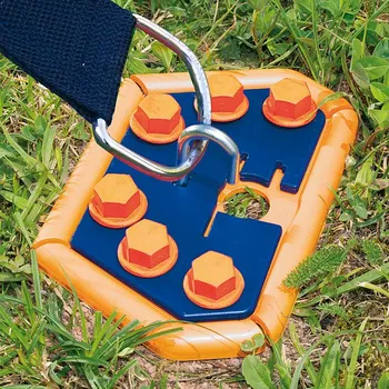 Příslušenství ke karavanu Sada kotvících desek 6 ks (Kolíky)