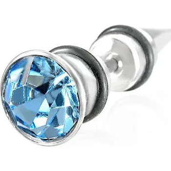Piercing Piercing hrot s modrým zirkonem
