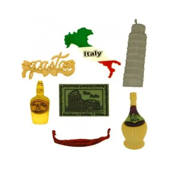 Náramek Ozdobné knoflíky Destination Italy